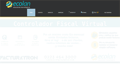 Desktop Screenshot of ecolan.com