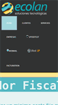 Mobile Screenshot of ecolan.com