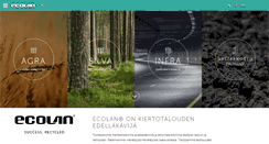 Desktop Screenshot of ecolan.fi