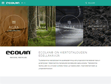 Tablet Screenshot of ecolan.fi